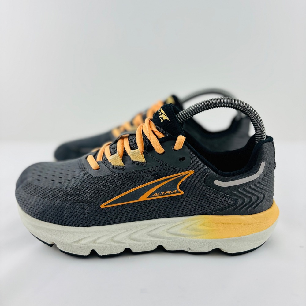 Altra Provision 7 Gray Orange Running Shoes Women's Size 7 Athletic Sneakers